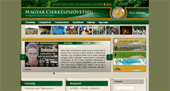 Desktop Screenshot of cserkesz.hu
